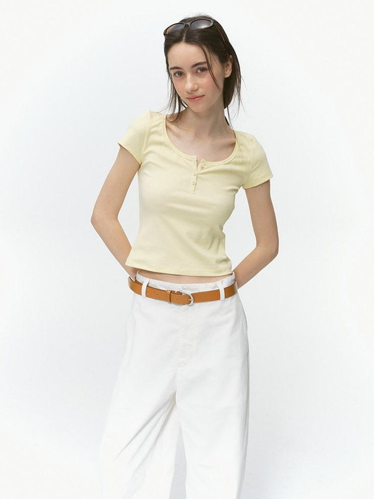 Country Moment Cotton Stretch Commuter Slim Crew Neck Unisex Short Sleeve T-Shirts