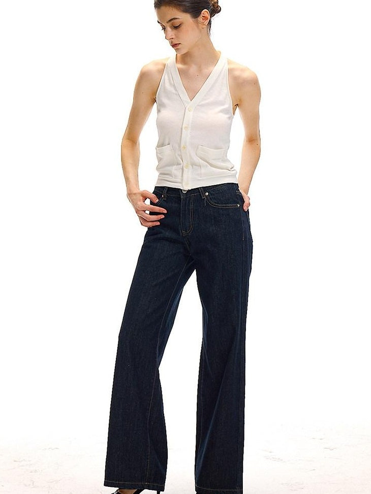 Country Moment Original Design Slim Fit Halter Neck Viscose Cotton Stretch Womens Tank Tops