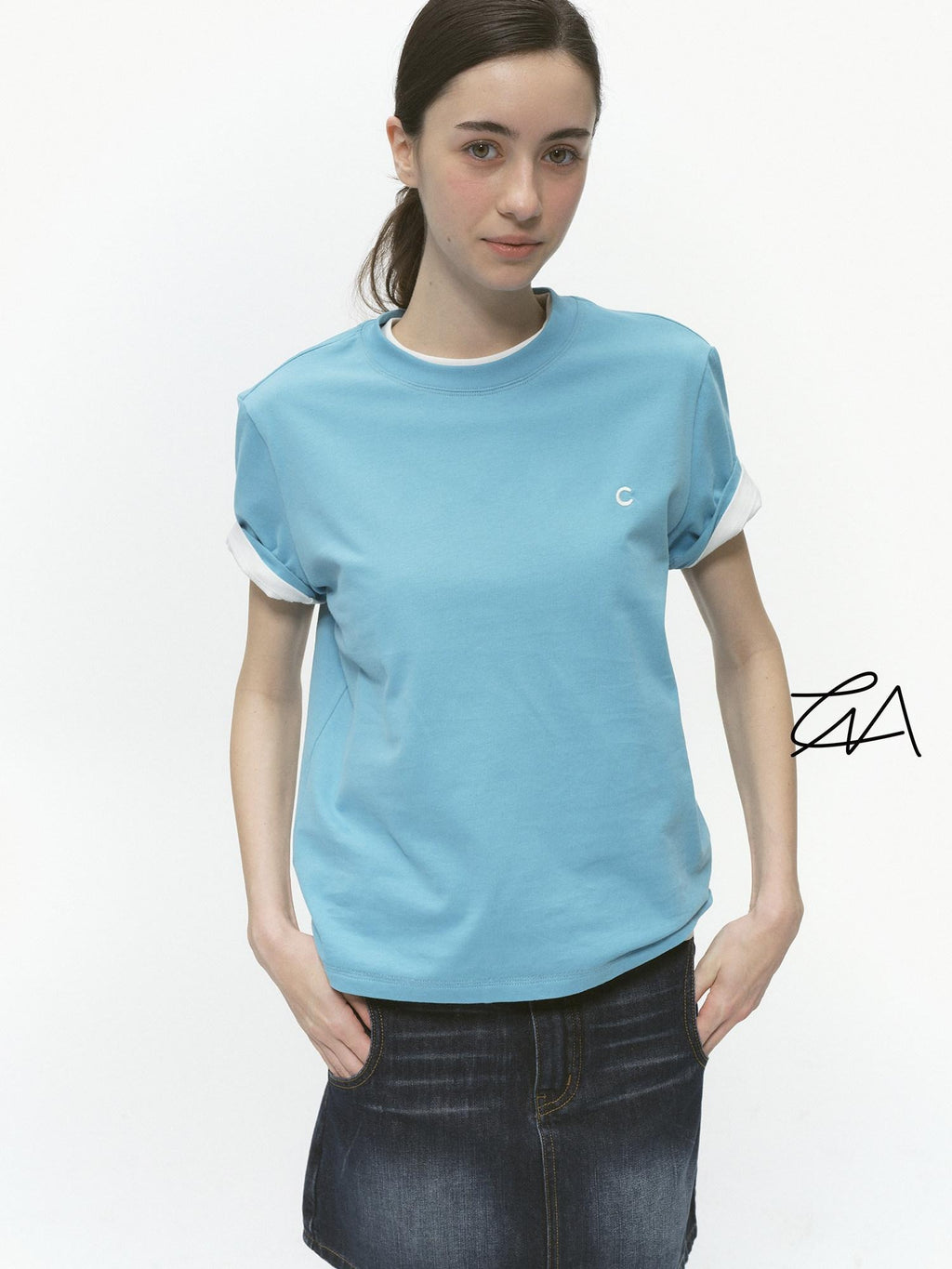 Country Moment 100% Cotton Soft Loose Fit Crew Neck Unisex Solid Basic Short Sleeve T-Shirts