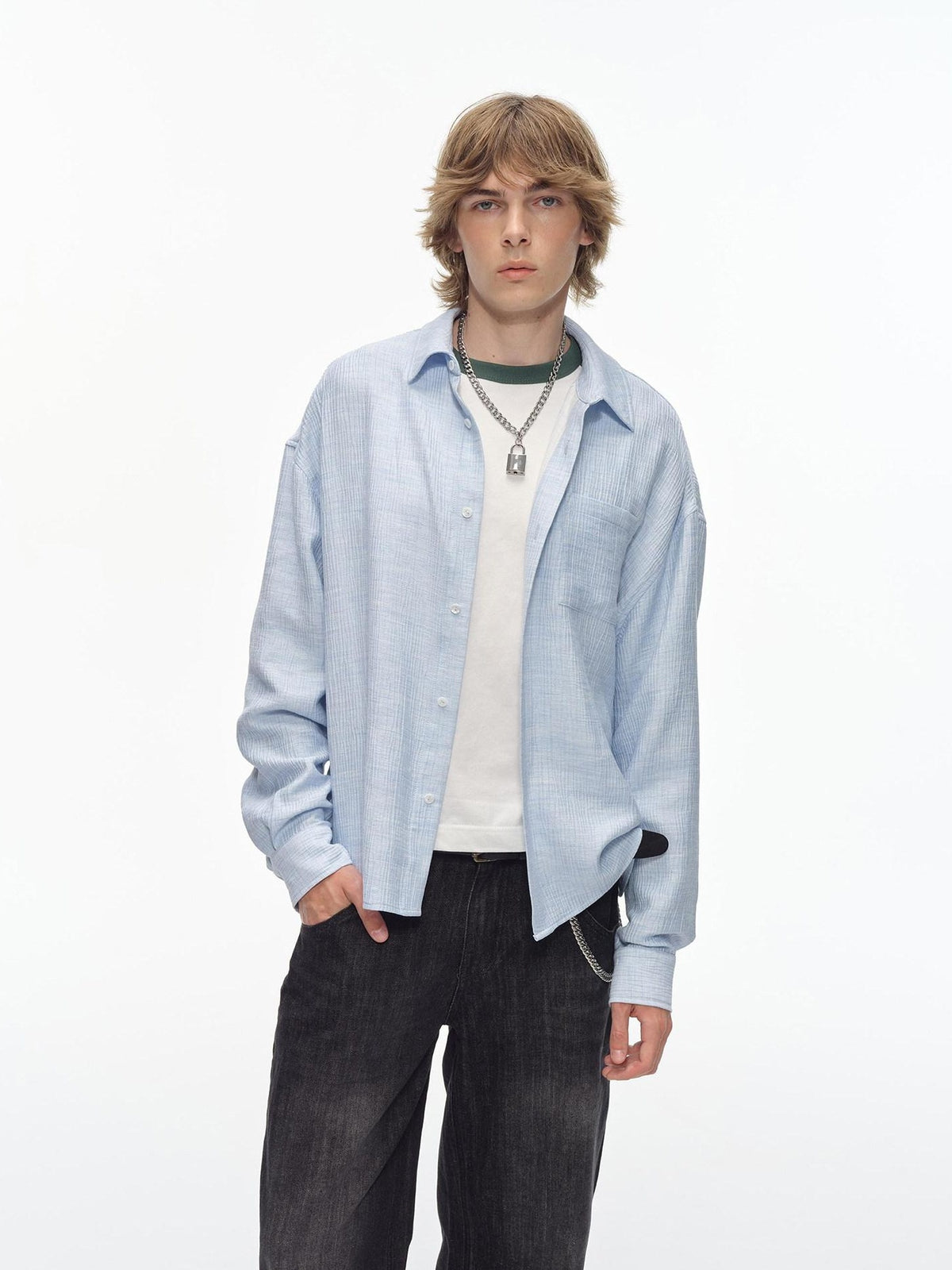 Country Moment Soft Viscose Mix Long Sleeve Button Collared American Fit Unisex Everyday Shirts