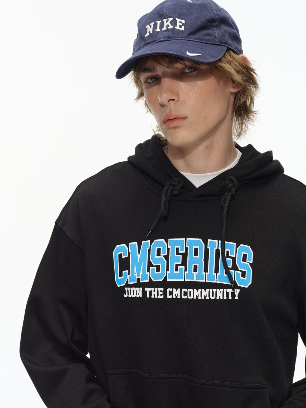 Country Moment 100 Percent Cotton Loose Fit Pullover Ink Print American Youth Unisex Hoodie