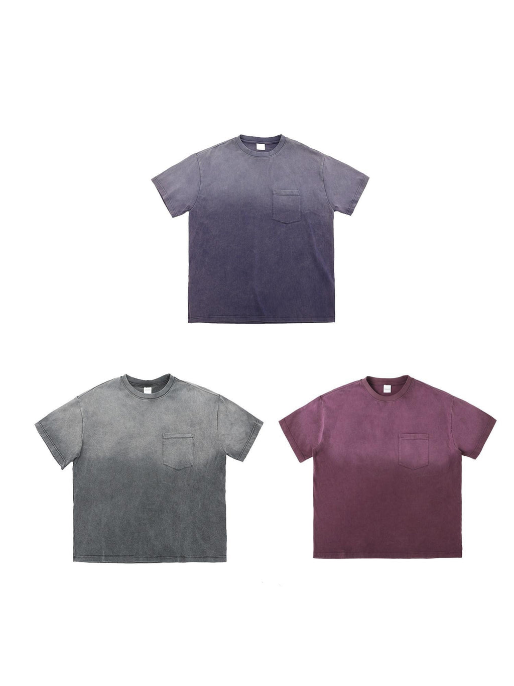 Country Moment Washed 100% Cotton Loose Fit Crew Neck Teen Casual Solid Short Sleeve T-Shirts