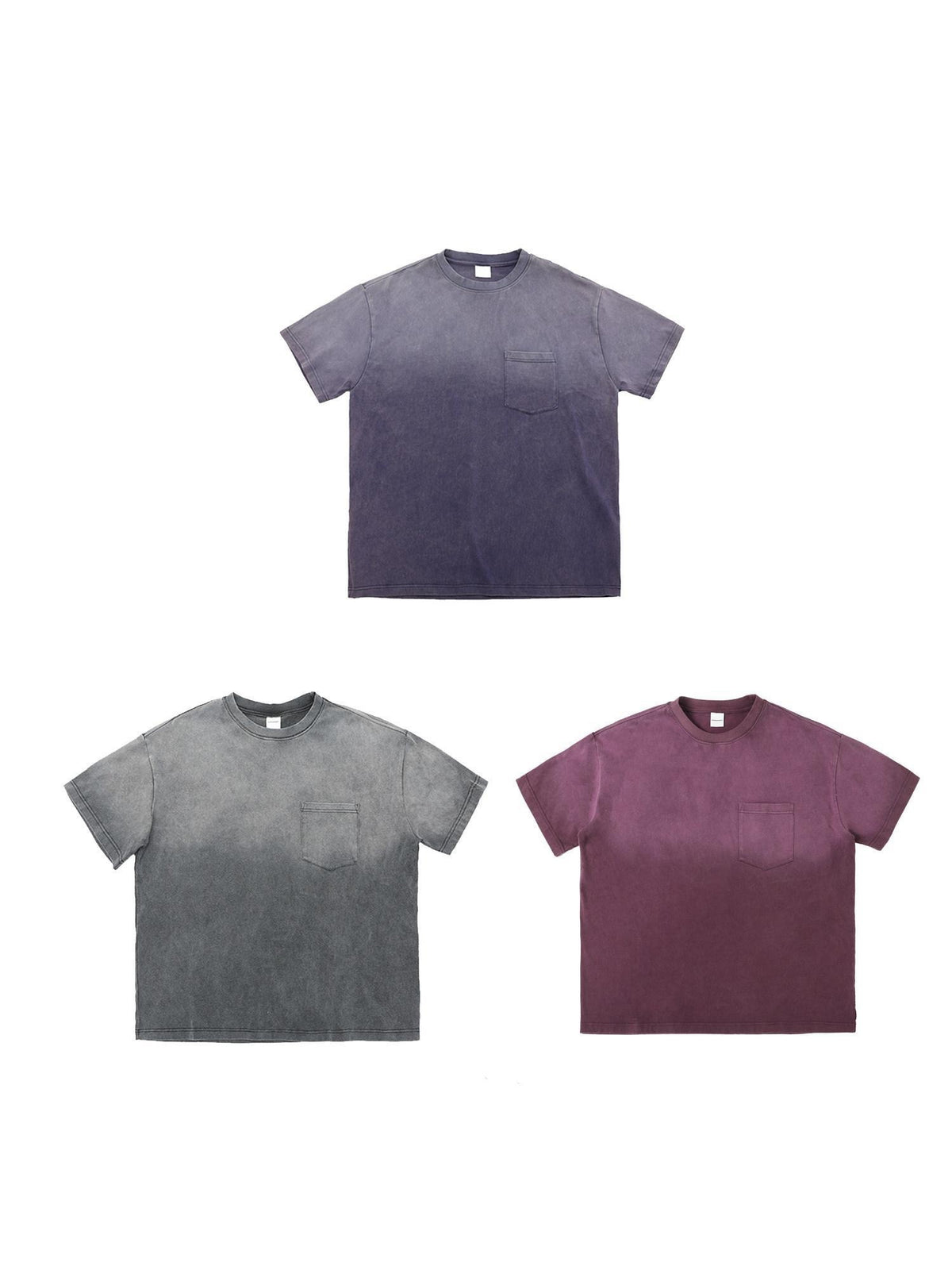 Country Moment Washed 100% Cotton Loose Fit Crew Neck Teen Casual Solid Short Sleeve T-Shirts