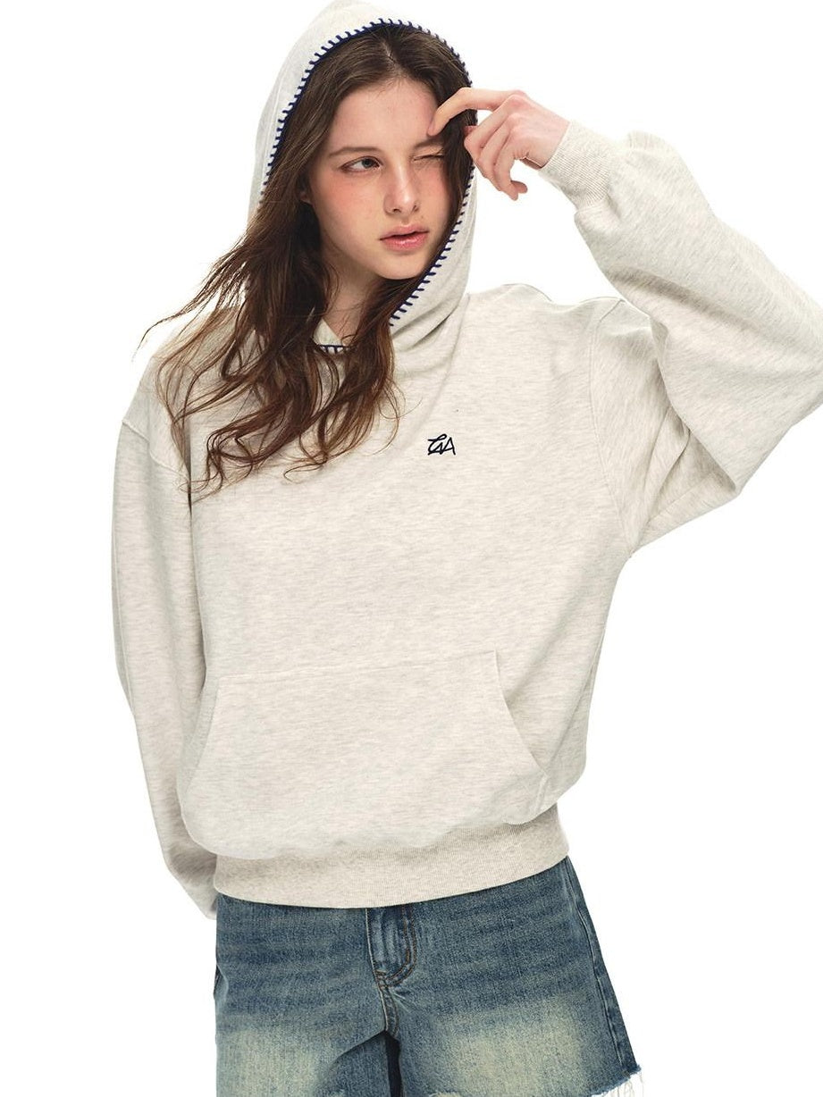 Country Moment Cozy Warm Loose Hooded Letter Print Casual Women Everyday Cotton Blend Hoodie