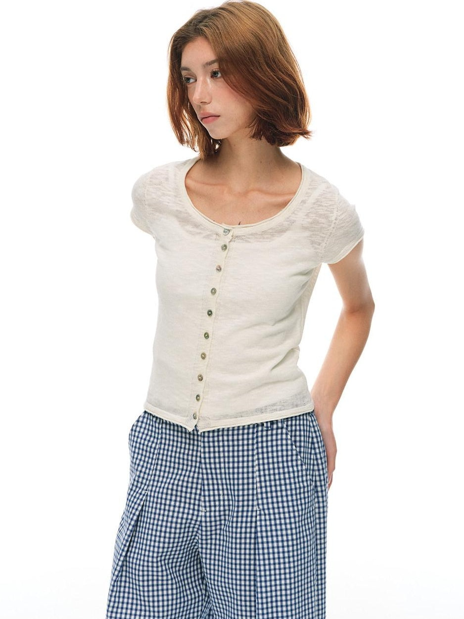 Country Moment Cooling Bamboo Cotton Slim Fit Crew Neck Women Casual Short Sleeve T-Shirts