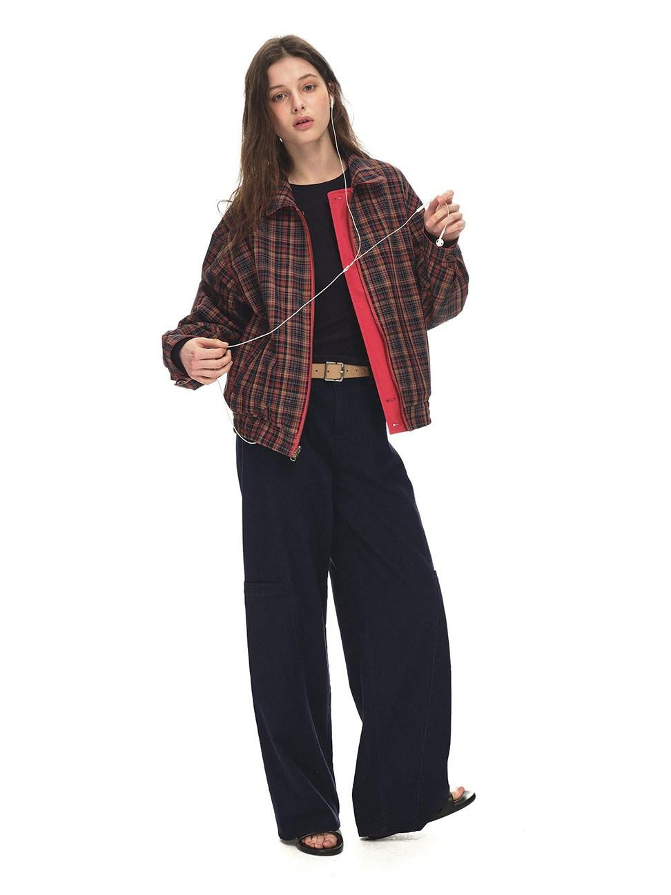 Country Moment Breathable Cotton Retro Wide Leg 3D Tailoring Youth Cargo Pants