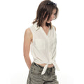 Country_Moment_Breathable_Quick_Dry_Loose_Tie_Front_Women_Commuter_Modal_Sleeveless_Short_Shirts_MISSTT