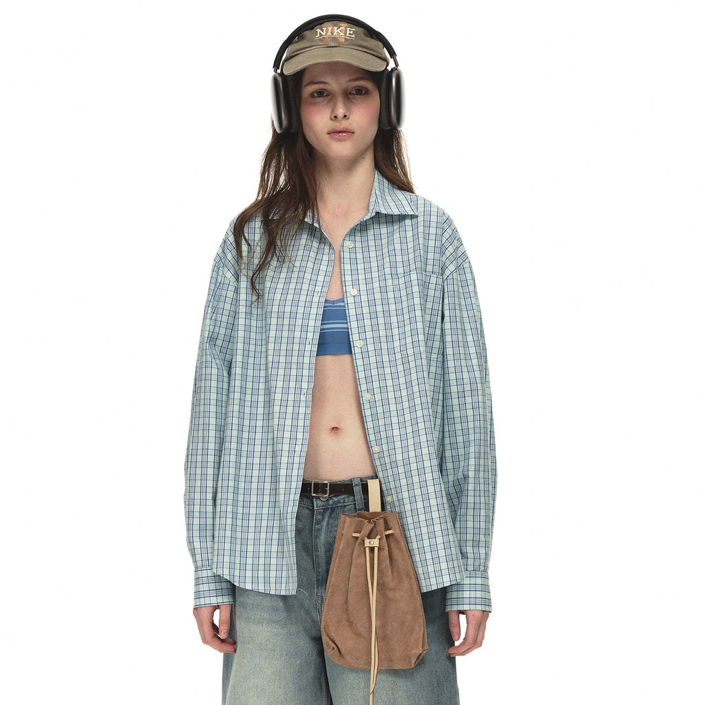 Country_Moment_Breathable_100_Percent_Cotton_Loose_American_Drop_Shoulder_Men_Plaid_Shirts_MISSTT