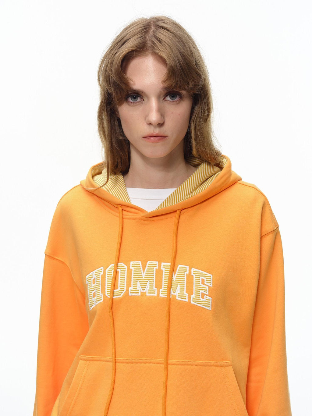 Country Moment Cozy 340G Warm Colorblock Loose Fit American Style Unisex Cotton Blend Hoodie