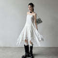 DDGIRL_studio_Office_High_Waist_A_Line_Sleeveless_Cotton_Blend_Camisole_White_Midi_Dresses_MISSTT