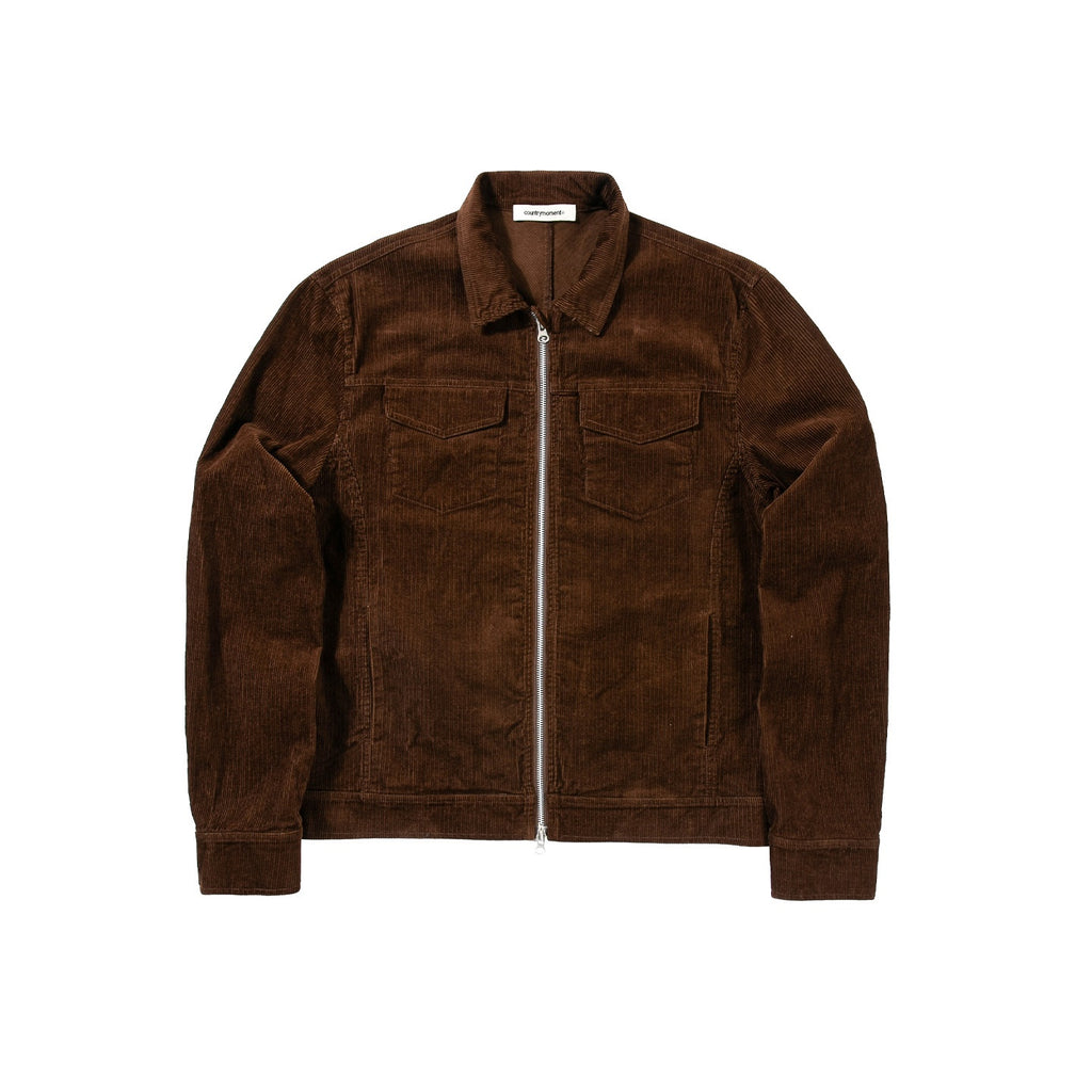 Country_Moment_Cotton_Lined_Warm_Short_Zip_Lapel_Unisex_Commuter_Blue_Brown_Cropped_Jackets_MISSTT