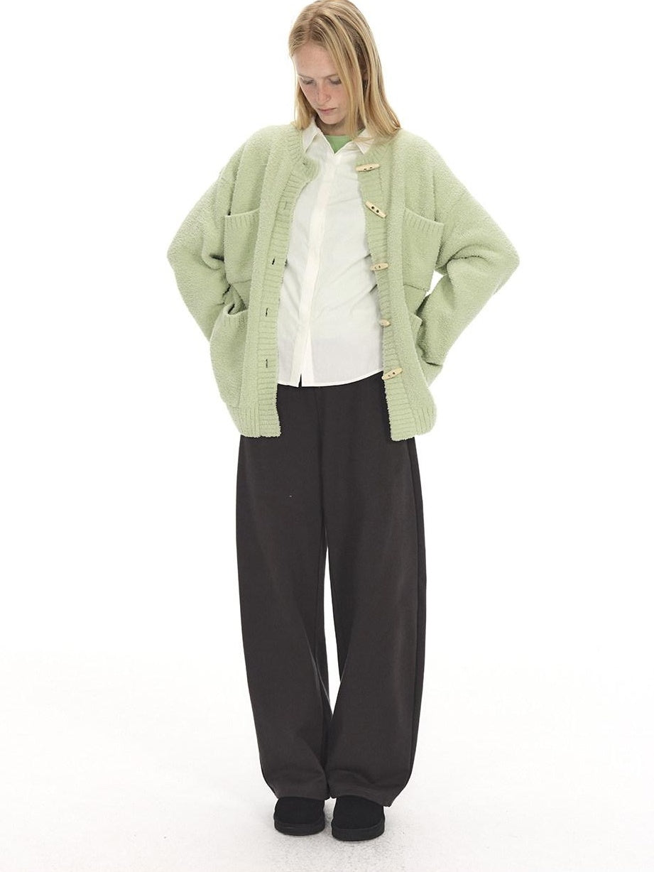 Country Moment Durable Cotton Blend Loose Mid Rise Straight Leg Youth Casual Stretch Sweatpants