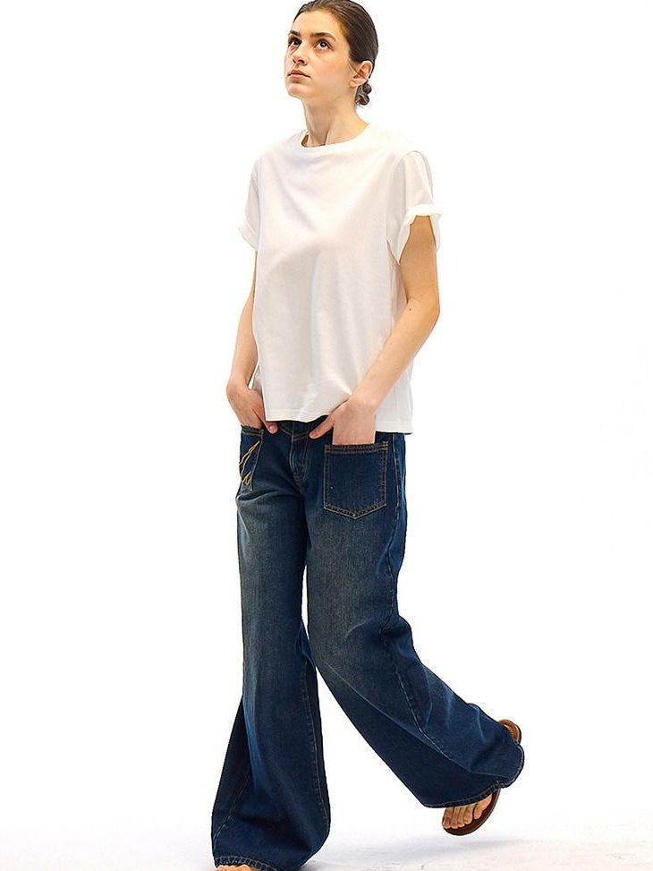 Country Moment Combed Cotton Moisture Wicking Loose Fit Unisex Crew Neck Short Sleeve T-Shirts