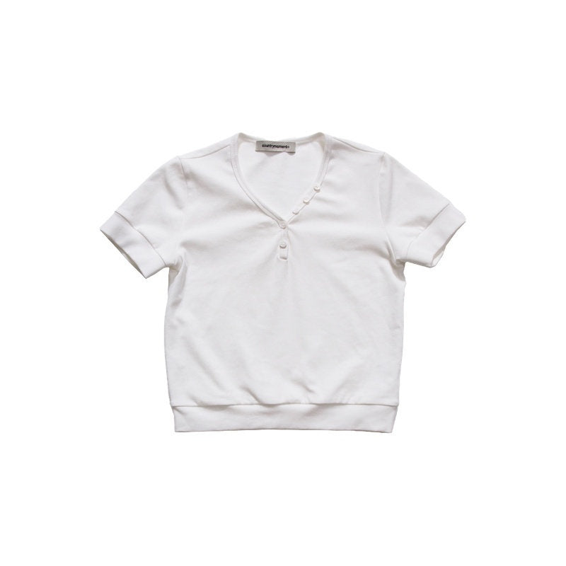 Country_Moment_Moisture_Wicking_Slim_Fit_Streetwear_V-neck_Unisex_Cotton_Short_Sleeve_T-Shirts_MISSTT
