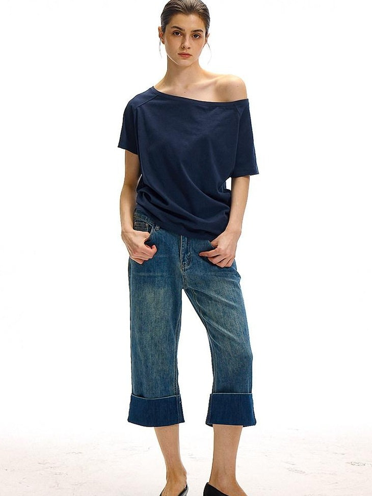 Country Moment Moisture Wicking Combed Cotton Relaxed Fit Commuter Unisex Short Sleeve T-Shirts