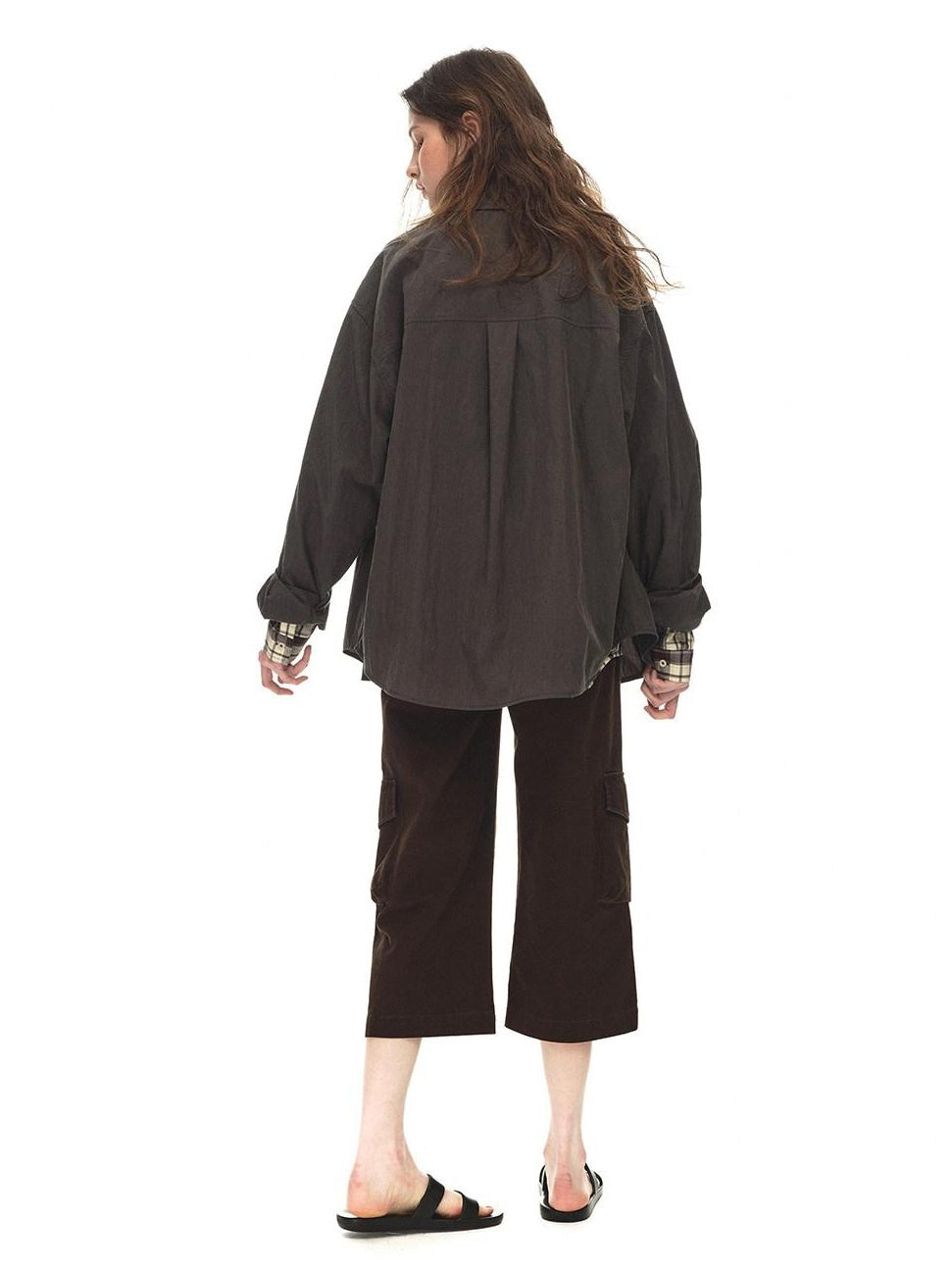 Country Moment Cooling Lyocell Blend Loose Fit Drop Shoulder Collared Unisex Button Shirts