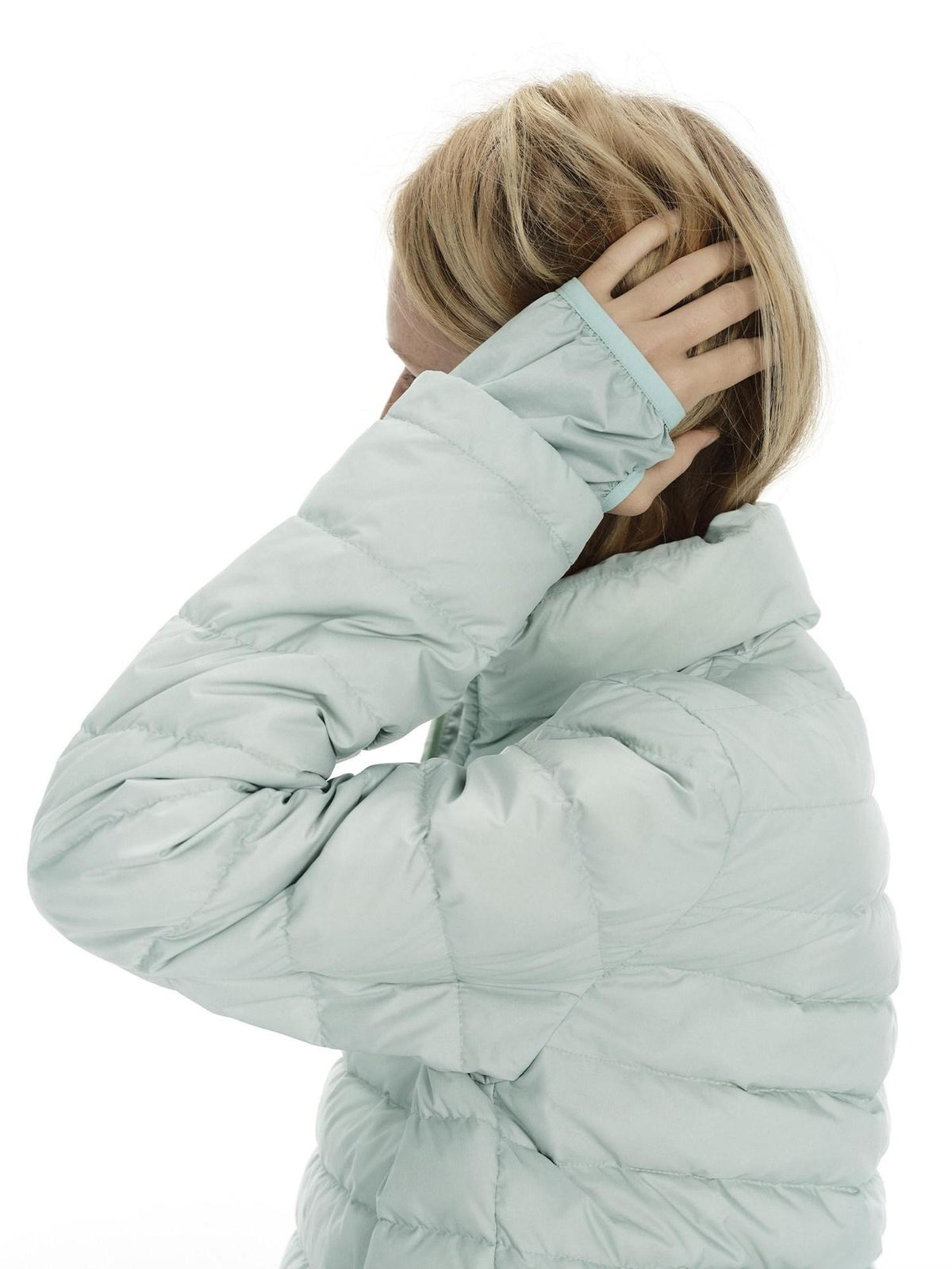 Country Moment Lightweight Warm Short Stand Collar Casual Unisex Nylon White Duck Down Jackets