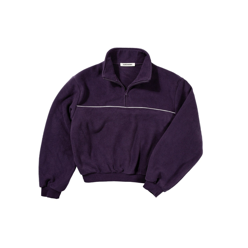 Country_Moment_Heavyweight_Polyester_Half_Zip_High_Neck_Casual_Unisex_Purple_Sweatshirt_MISSTT