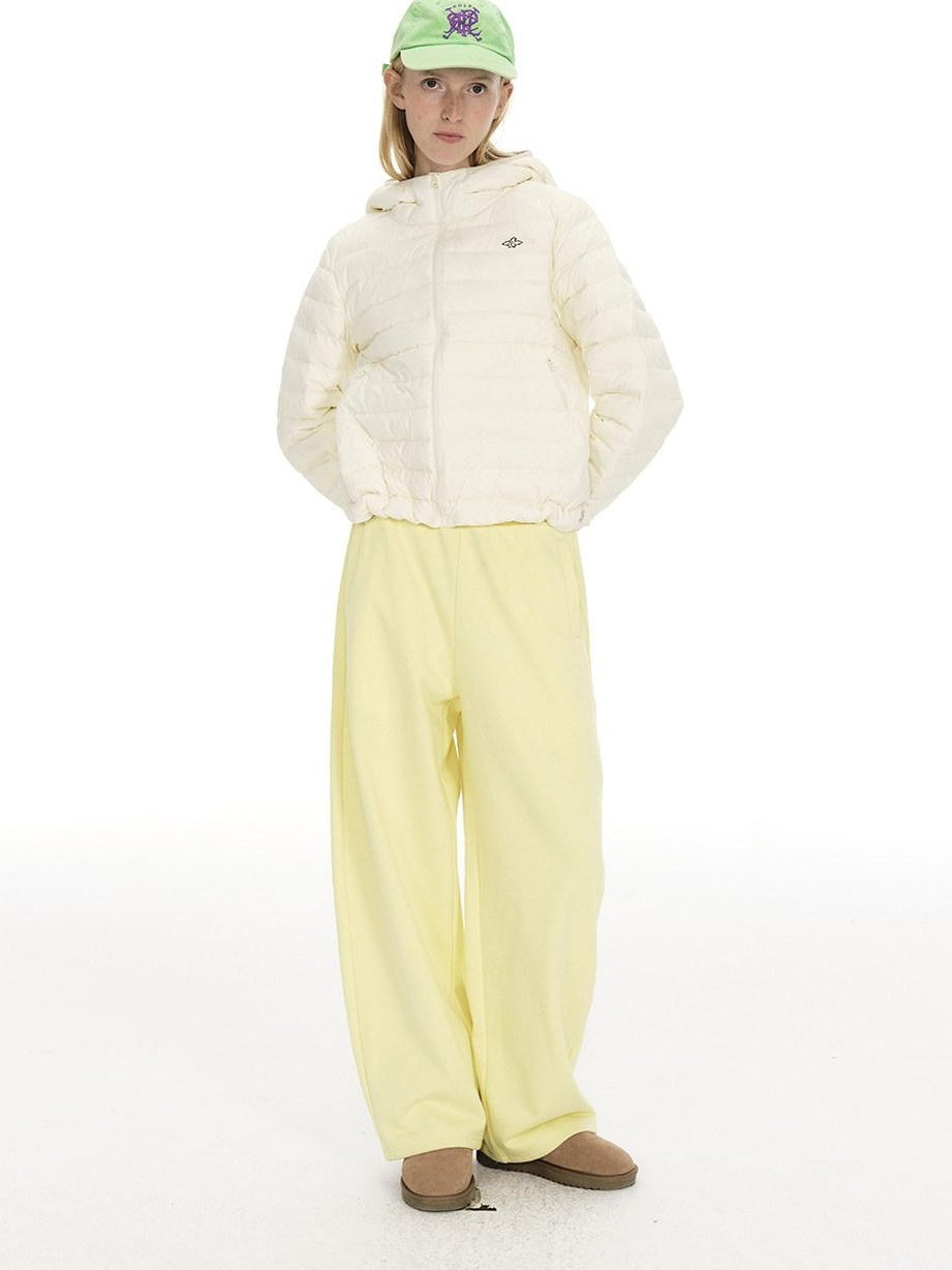 Country Moment Durable Cotton Blend Loose Mid Rise Straight Leg Youth Casual Stretch Sweatpants