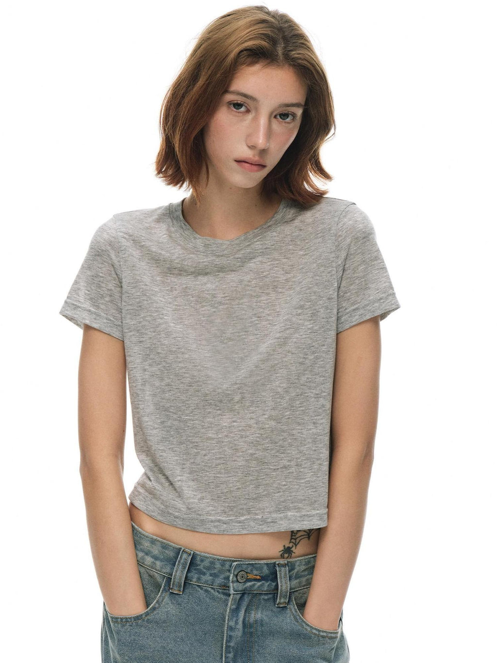 Country Moment Breathable Lyocell Anti Wrinkle Regular Fit Crewneck Short Sleeve T-Shirts