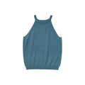 Country_Moment_Original_Design_Halter_Slim_Fit_Lake_Blue_Wool_Blend_Solid_Knit_Camisoles_MISSTT