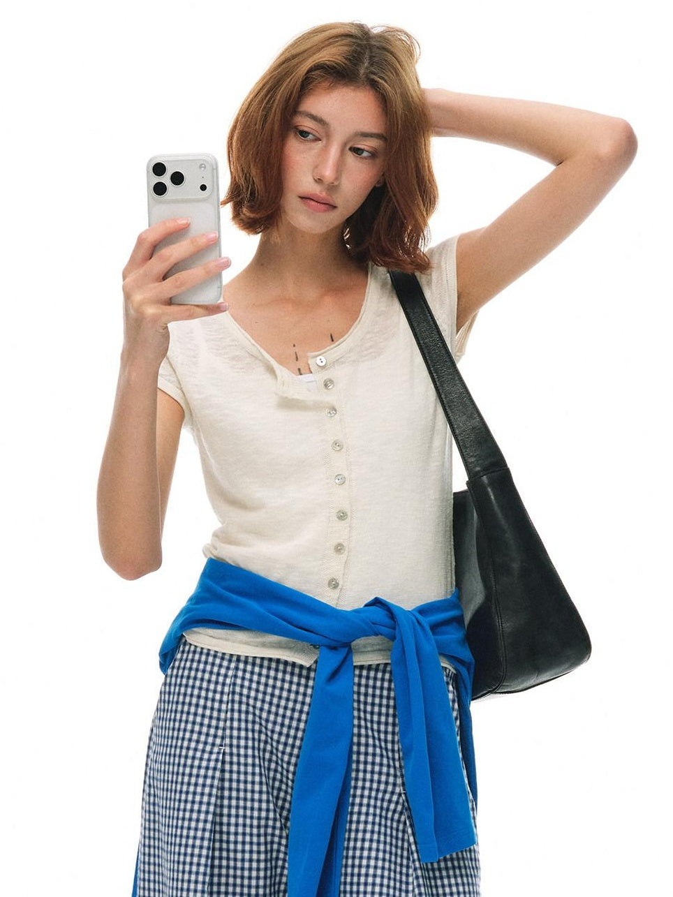 Country Moment Cooling Bamboo Cotton Slim Fit Crew Neck Women Casual Short Sleeve T-Shirts