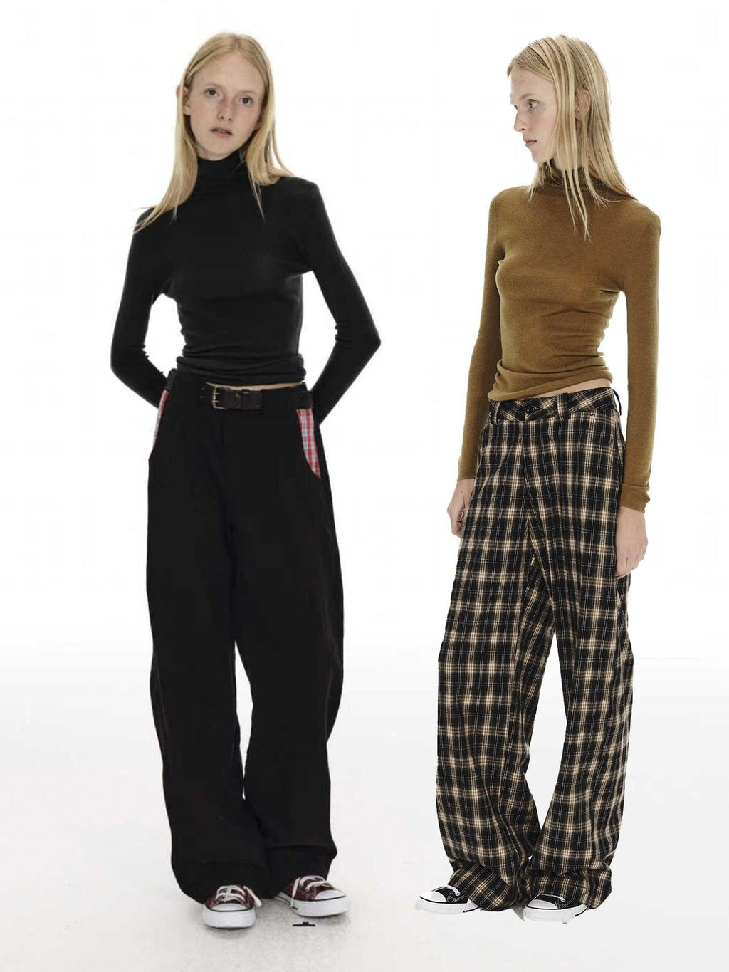 Country Moment Soft 100 Percent Wool Slim Turtleneck Pullover Women Casual Commute Sweaters