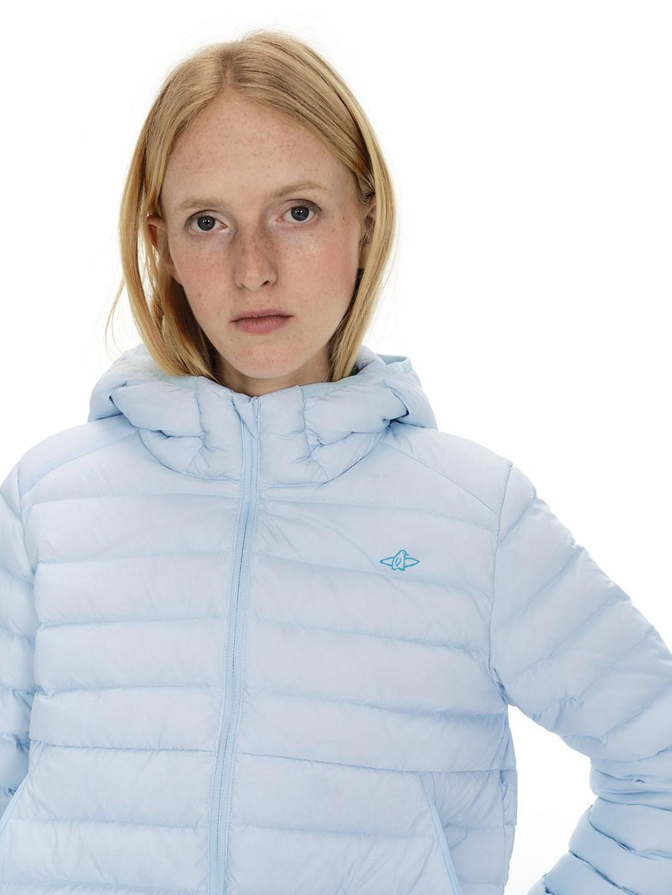 Country Moment 90 Percent White Duck Down Casual Short Hooded Zipper Women Down Jackets