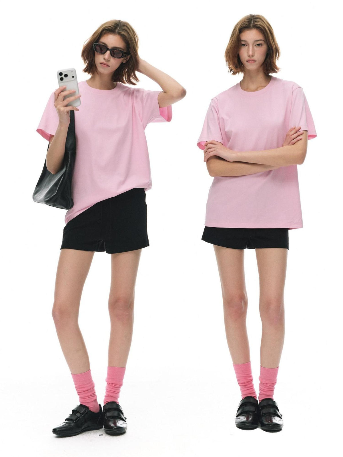 Country Moment Cooling Antibacterial Uv Cotton Blend Loose Casual Womens Short Sleeve T-Shirts