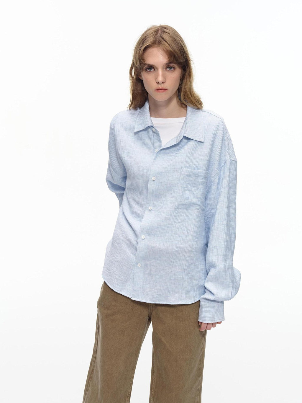 Country Moment Soft Viscose Mix Long Sleeve Button Collared American Fit Unisex Everyday Shirts