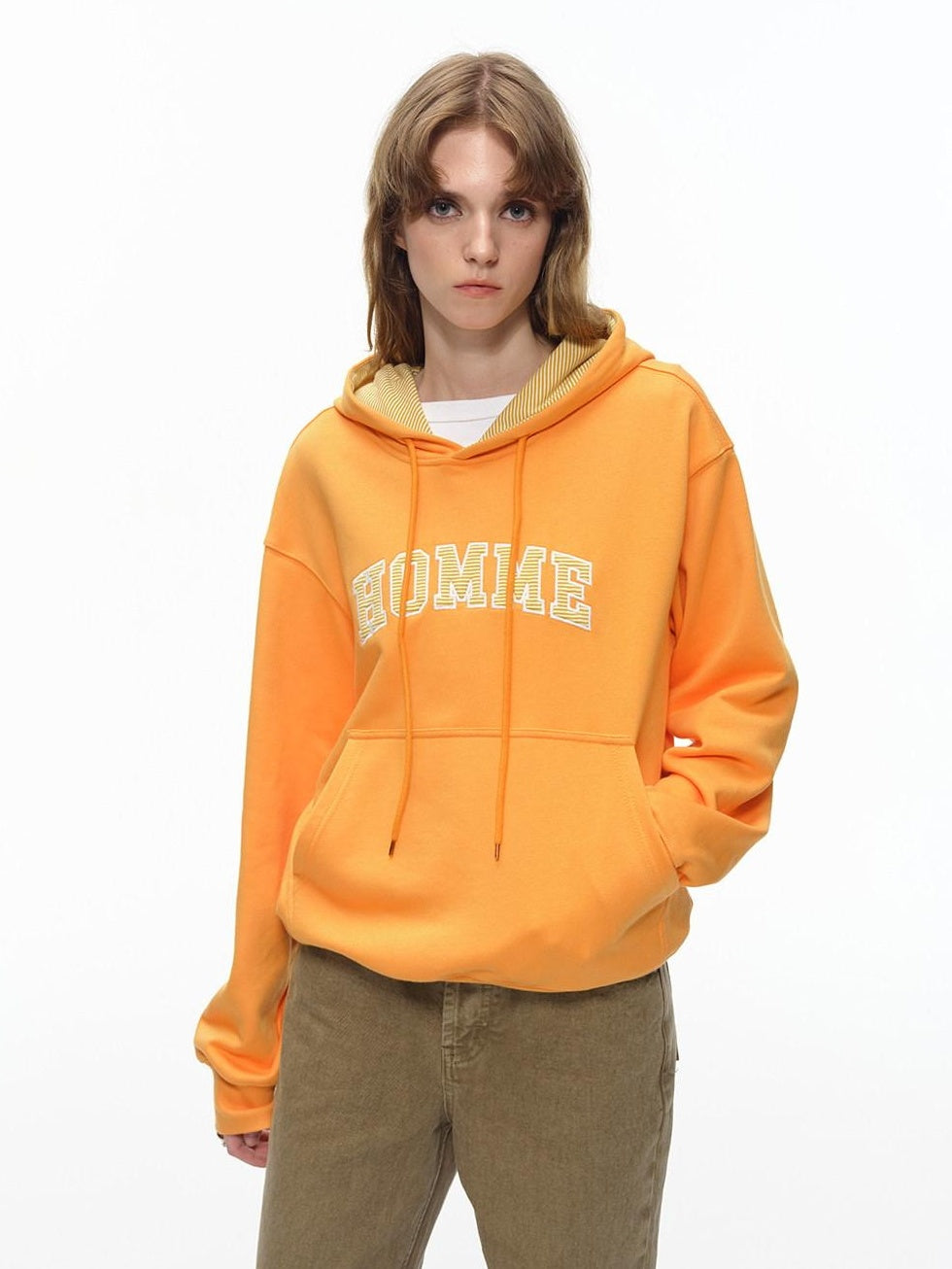Country Moment Cozy 340G Warm Colorblock Loose Fit American Style Unisex Cotton Blend Hoodie