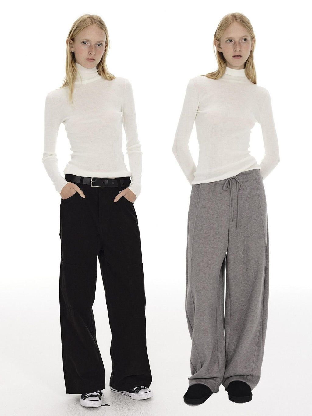 Country Moment Soft 100 Percent Wool Slim Turtleneck Pullover Women Casual Commute Sweaters