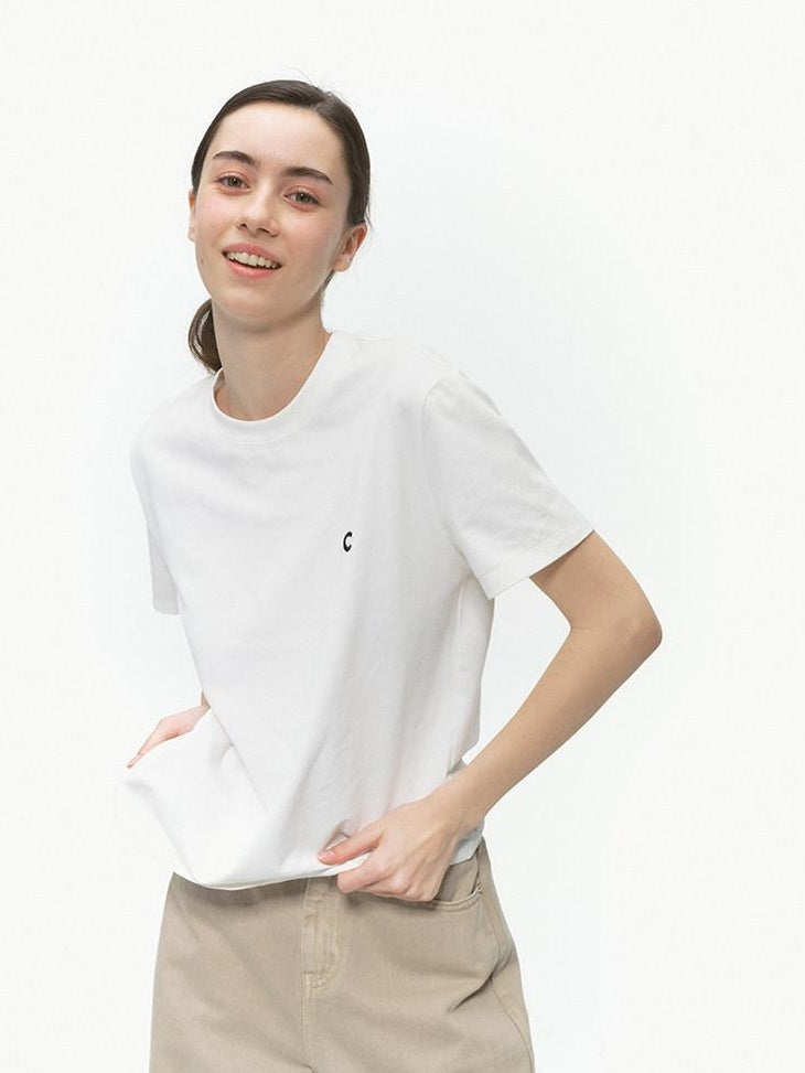 Country Moment 100% Cotton Soft Loose Fit Crew Neck Unisex Solid Basic Short Sleeve T-Shirts