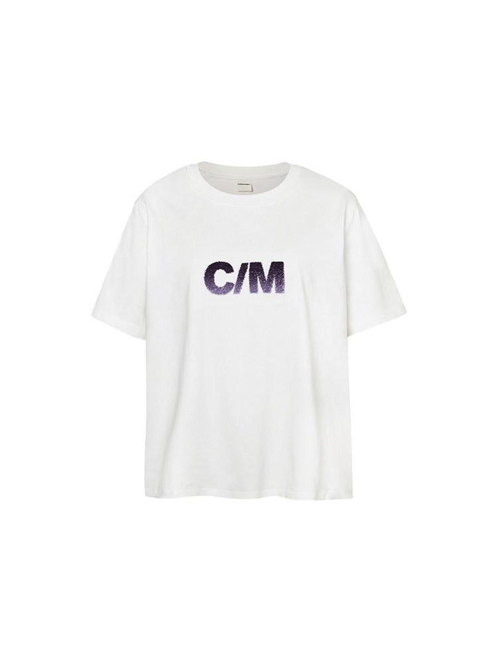 Country Moment Soft Embroidered Loose Fit Unisex Teen Cotton White Short Sleeve T-Shirts