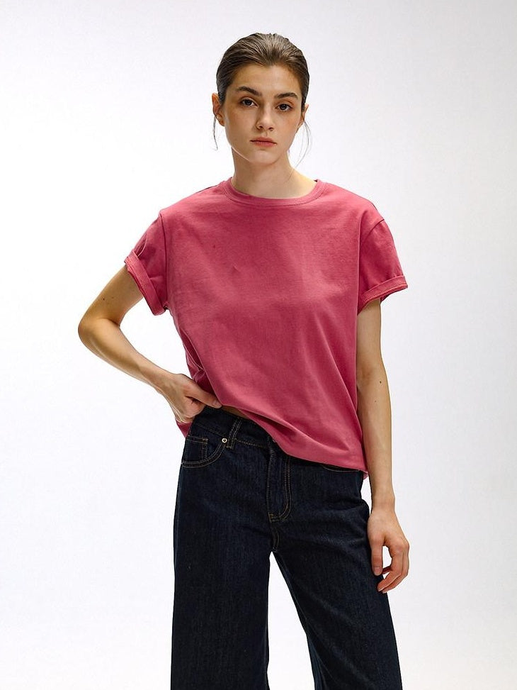 Country Moment Combed Cotton Moisture Wicking Loose Fit Unisex Crew Neck Short Sleeve T-Shirts