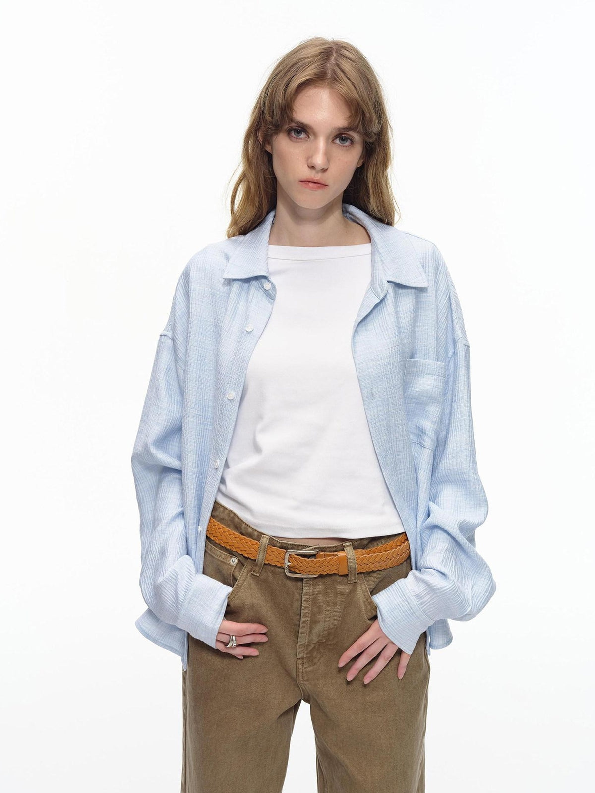 Country Moment Soft Viscose Mix Long Sleeve Button Collared American Fit Unisex Everyday Shirts