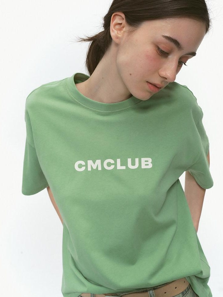 Country Moment Breathable Cotton Loose Fit Letter Print Casual Round Neck Short Sleeve T-Shirts