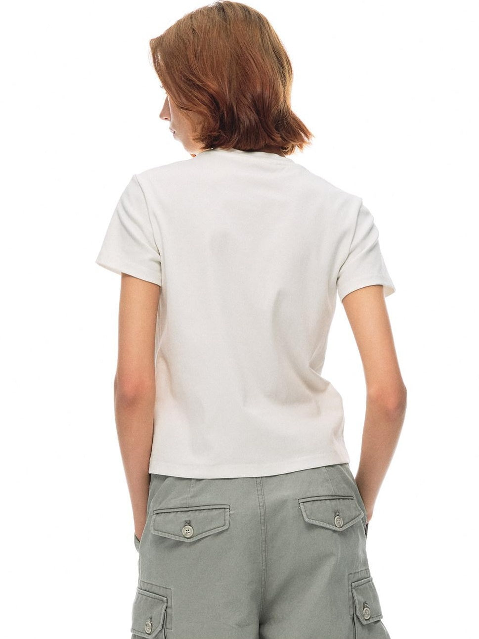 Country Moment Combed Cotton Breathable Loose Fit Women Crew Neck Short Sleeve T-Shirts