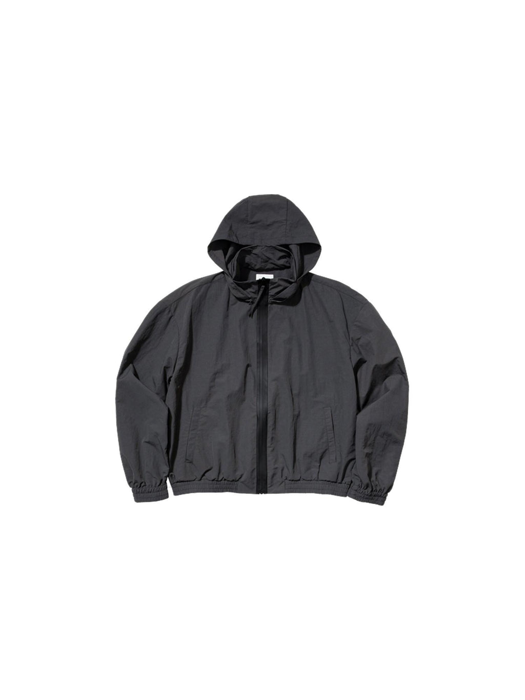 Country Moment High Upf100 Sun Protection Coated Nylon Loose Fit Hooded Zip Cropped Jackets