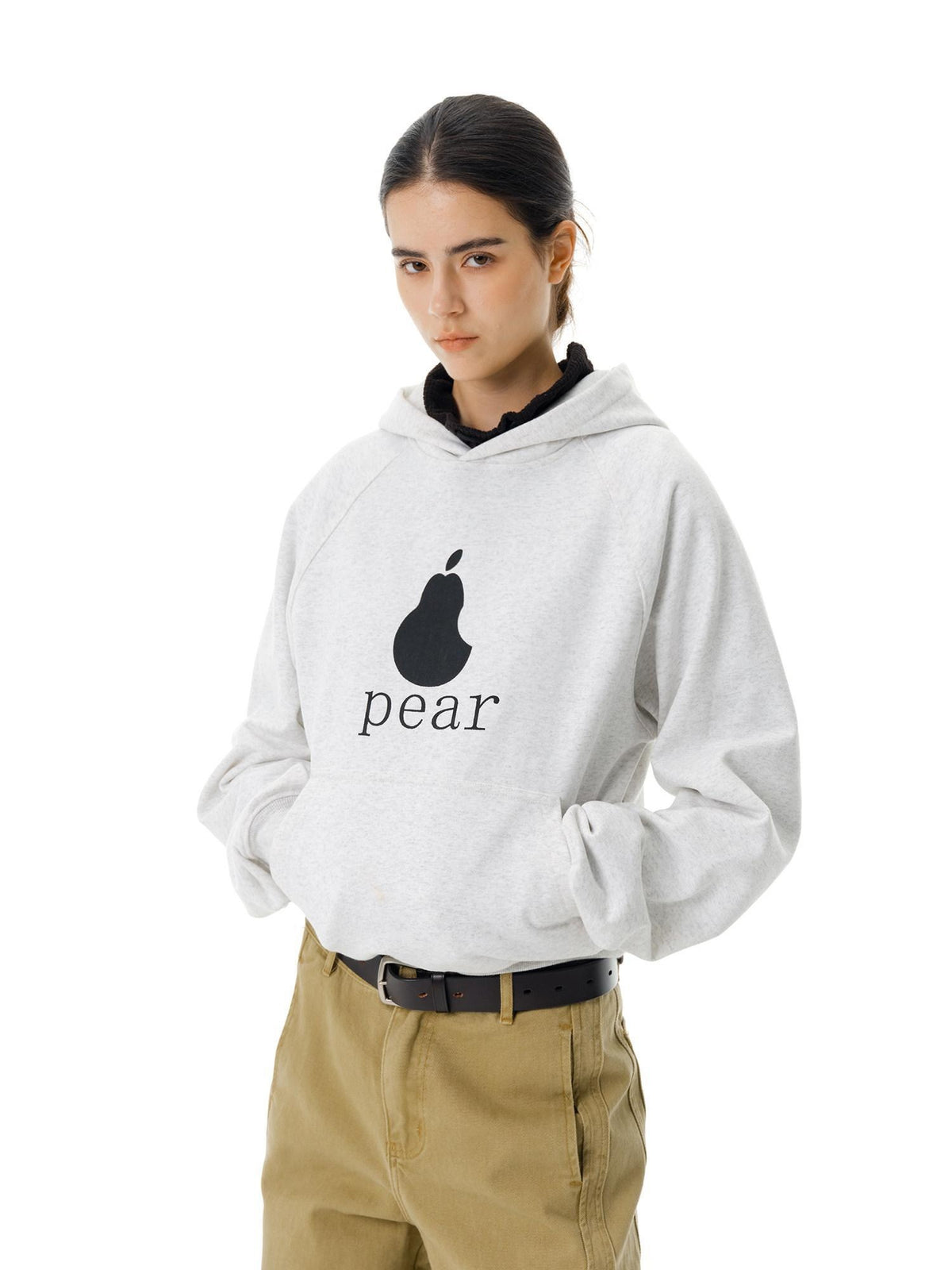 Country Moment Soft Cotton Blend Digital Print Standard Fit Pullover Unisex Gray Hoodie