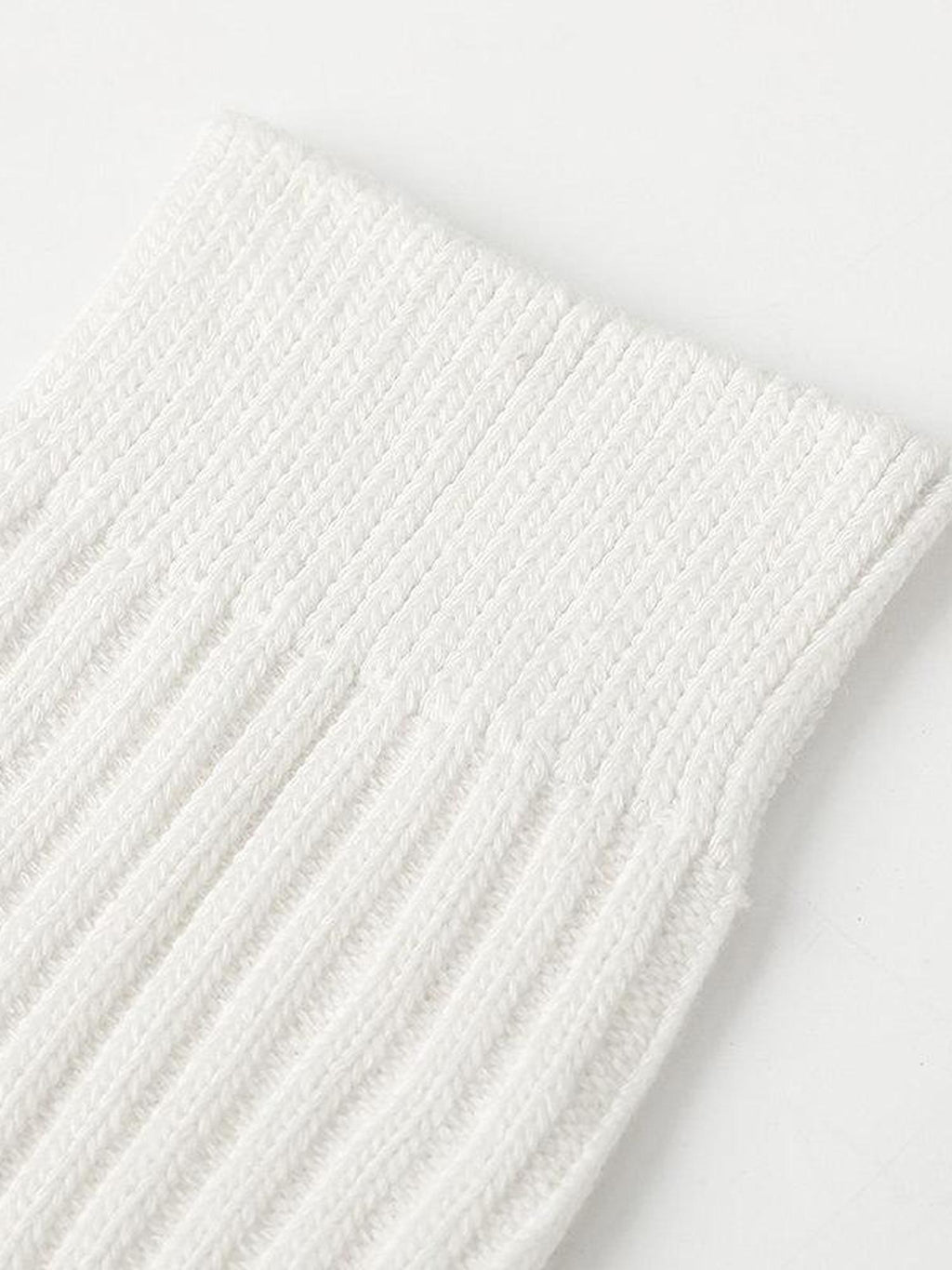 Country Moment Thermal Cotton Mid Calf Minimalist Solid White Couples Regular Fit 3 Pack Socks