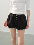 DDGIRL_studio_High_Waist_Black_Casual_Lantern_Silhouette_Teen_Stretch_Polyester_Modal_Shorts_MISSTT