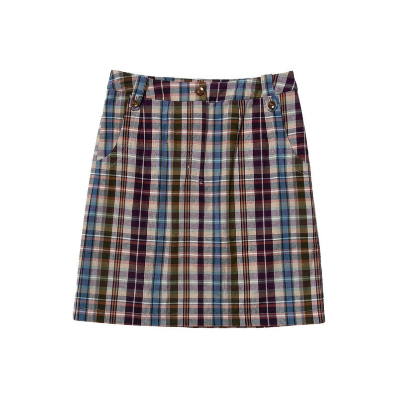 Country_Moment_High_Waist_Cotton_Vintage_Purple_Plaid_A_Line_Street_Sporty_Mini_Skirts_MISSTT