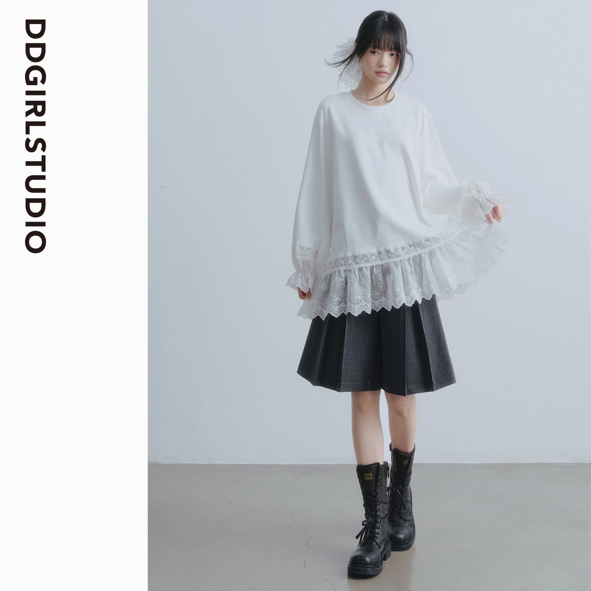 DDGIRL_studio_Layered_Lace_Oversized_Puff_Sleeve_Womens_Cotton_White_Long_Sleeve_T-Shirts_MISSTT