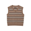 Country_Moment_Pure_Wool_V-neck_Striped_Vest_Office_Layering_Buttonless_Dusty_Camel_Sweaters_MISSTT