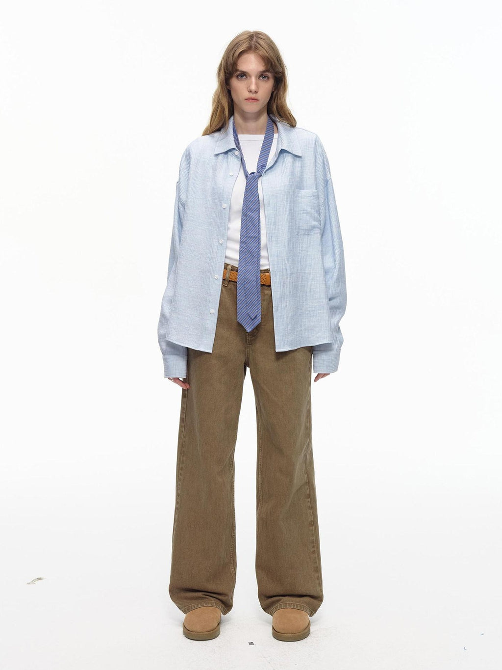 Country Moment Soft Viscose Mix Long Sleeve Button Collared American Fit Unisex Everyday Shirts