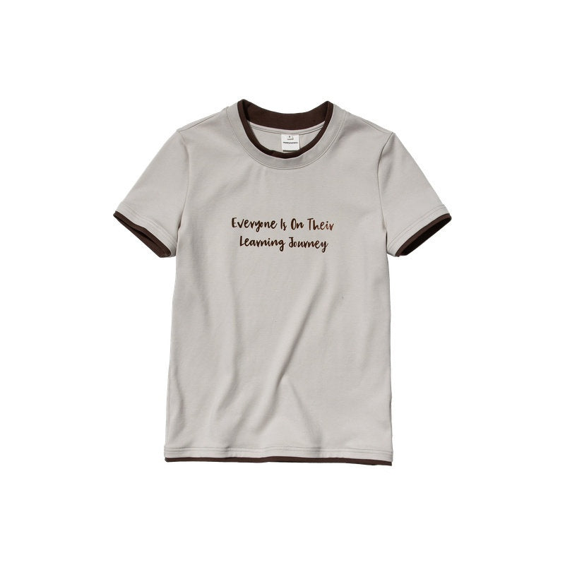 Country_Moment_Quick_Dry_Cotton_Stretch_Street_Slim_Text_Print_Grey_Short_Sleeve_T-Shirts_MISSTT