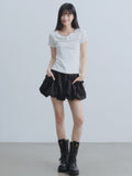 DDGIRL_studio_Soft_Cotton_Rhinestone_Slim_Fit_Women_Round_Neck_White_Short_Sleeve_T-Shirts_MISSTT