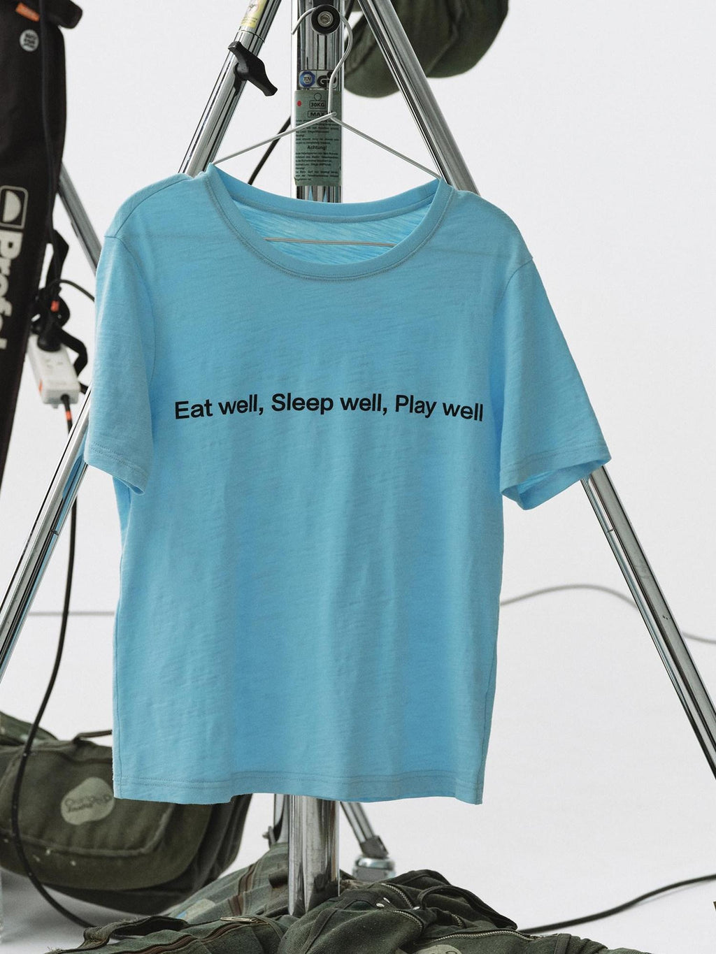 Country Moment Breathable Bamboo Slub Cotton Loose Fit Letter Print Women Short Sleeve T-Shirts