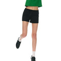 Country_Moment_Comfort_Stretch_Knit_Straight_Fit_Mid_Rise_Citywalk_Black_Cotton_Mini_Shorts_MISSTT